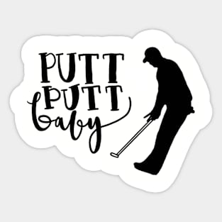 Putt Putt Baby Sticker